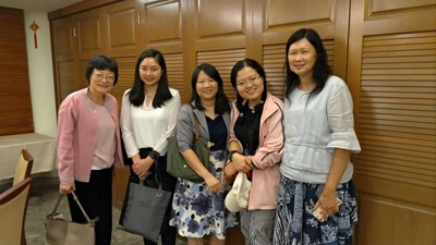 2019.01.31陸偉明、蔡玫姿代表中心參訪新加坡國立大學
